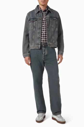 بنطال جينز سادي دينم