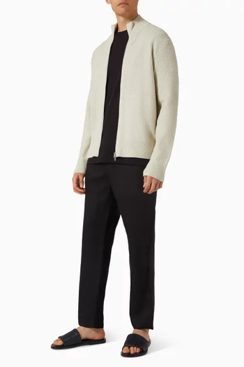 Sadem Zip Cardigan in LENZING™ ECOVERO™ Viscose-blend