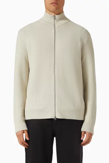 Sadem Zip Cardigan in LENZING™ ECOVERO™ Viscose-blend