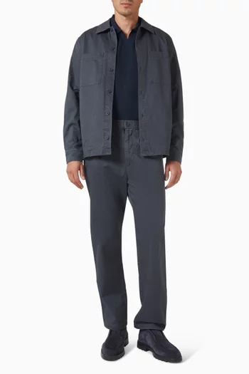 قميص بنمط جاكيت ساتاكا جيه أو قنب