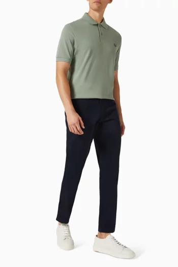 Fred Perry Polo Shirt in Cotton Piqué