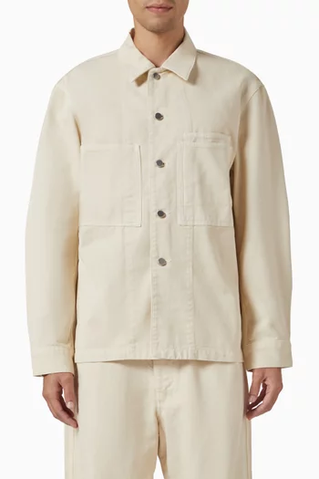 Workwear Overshirt in Denim