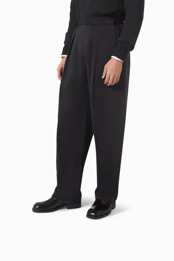 Zipped Boots in Leather