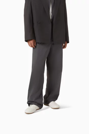 Soft Runner Sneakers in Shiny Nappa Leather