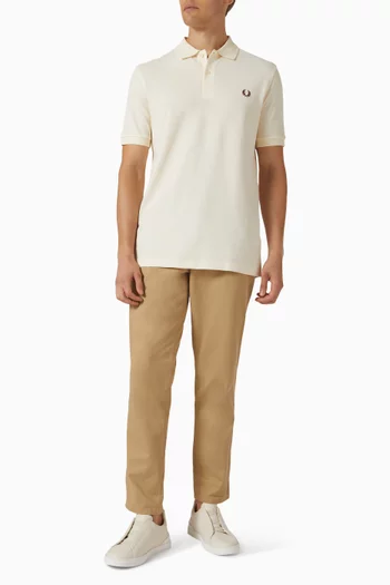 Fred Perry Polo Shirt in Cotton Piqué