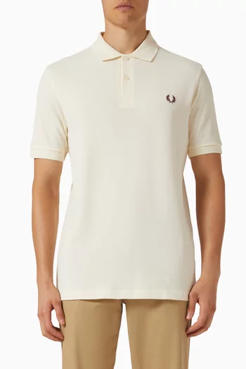Fred Perry Polo Shirt in Cotton Piqué
