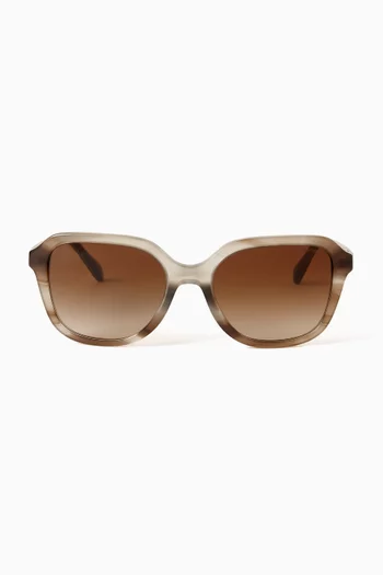 Square Sunglasses in Acetate