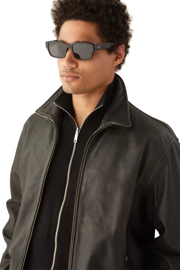 D-Frame Sunglasses in Acetate