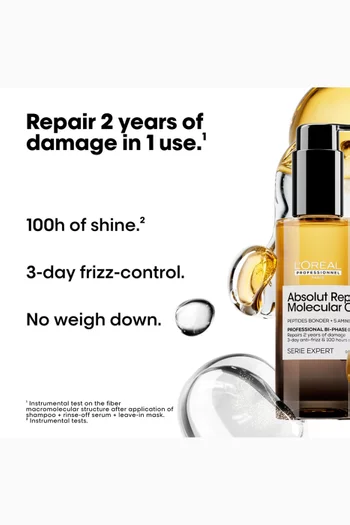 Absolut Repair Molecular Professional Bi-phase Oil, SERIE EXPERT, 90ml