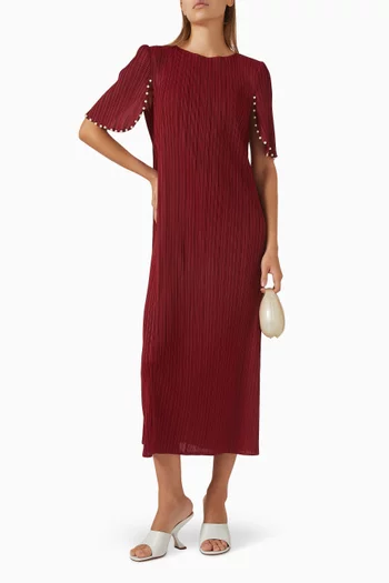 Fernanda Pearl-embellished Dress