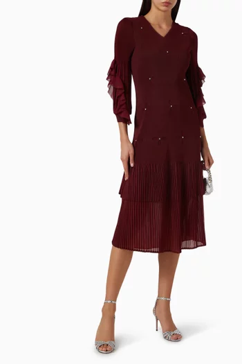 Sofia Pleated Dress