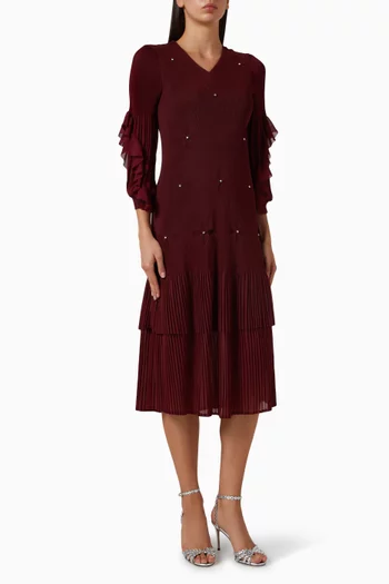 Sofia Pleated Dress