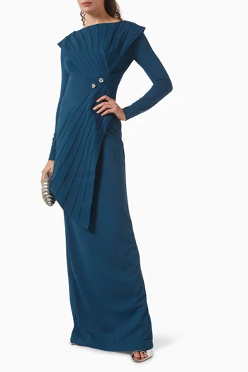 Salvia Maxi Dress in Cotton