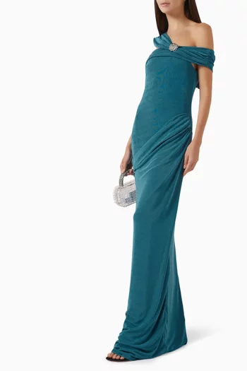 Plumeria Dress in Cotton Blend