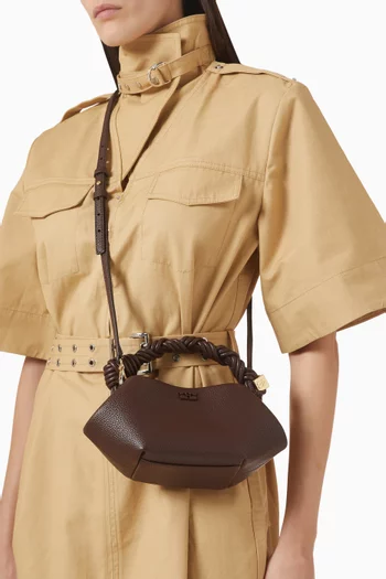 Mini Bou Bag in Grained Faux Leather