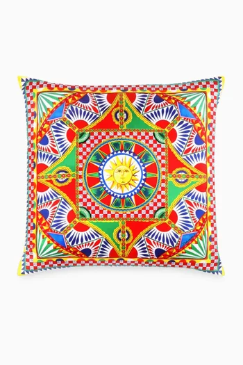 وسادة صغيرة بنقشة كاريتو سيسيليانو قطن داتشس