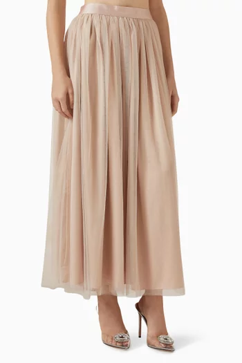 Gathered Skirt in Tulle