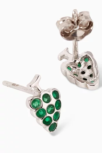 Emerald Grapes Earrings