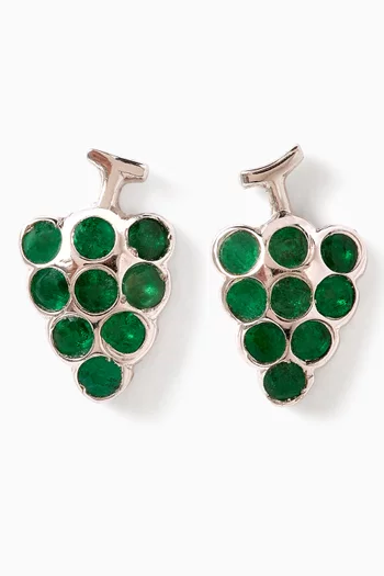 Emerald Grapes Earrings