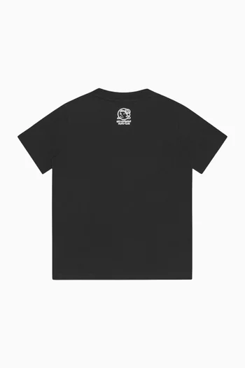 Tree Camo Arch Logo T-shirt in Cotton