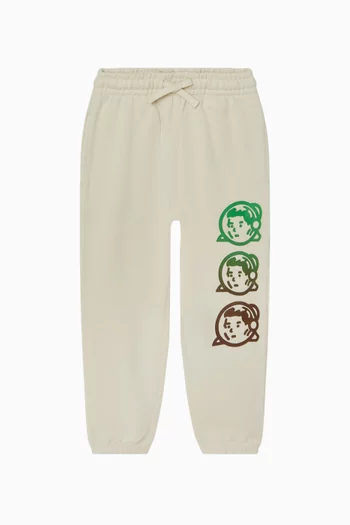 Astro Trio Helmet Sweatpants in Cotton Jersey