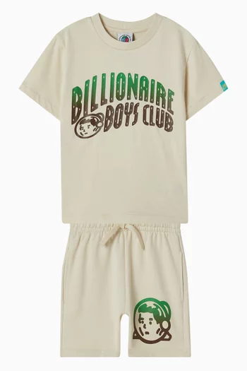 Astro Helmet Sweatshorts in Cotton Jersey