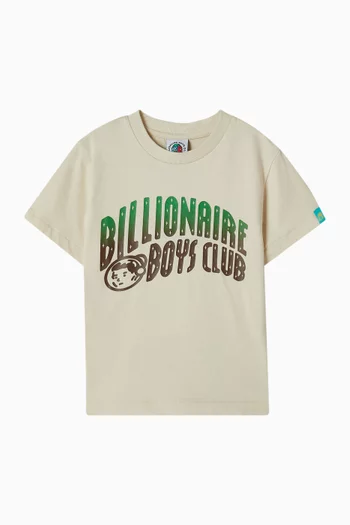 Gradient Arch Logo T-shirt in Cotton