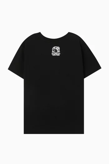 Robot Logo T-shirt in Cotton
