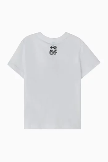 Robot Logo T-shirt in Cotton