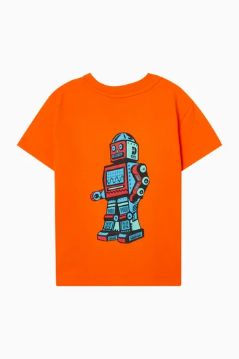 Jumble Logo Print T-shirt in Cotton