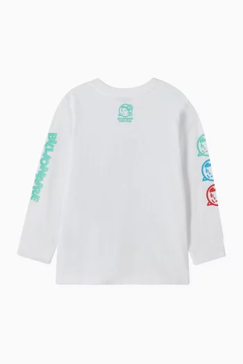 Walking Robot Logo T-shirt in Cotton