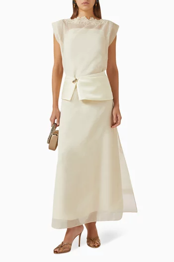 فستان آيفي بحزام