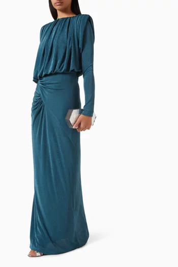 Seraphine Pleated Maxi Dress