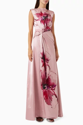 Florea Floral-print Maxi Dress