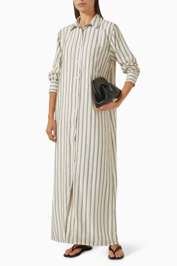 قفطان هانا بنقشة مخططة