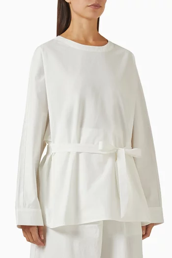 تونيك بحزام بوبلين