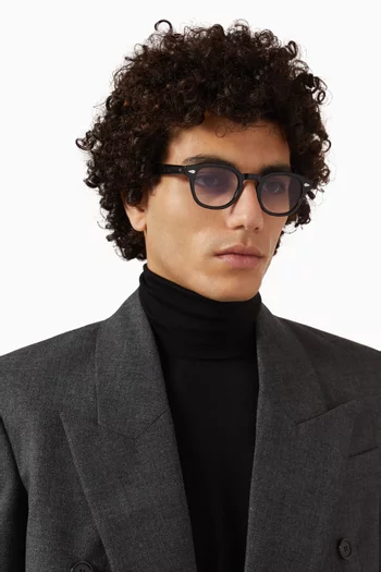 نظارة شمسية ليمتوش بعدسات Custom Made Tint‎™‎ وإطار أسيتات