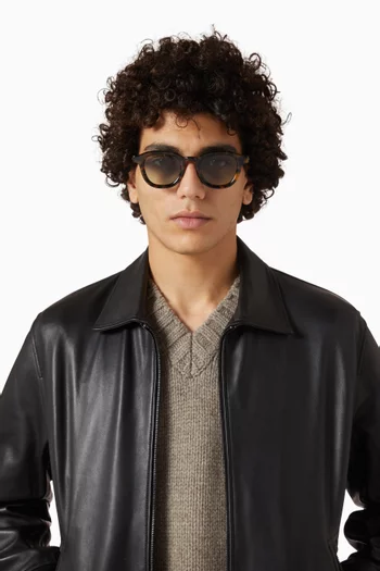 نظارة شمسية داهفن بعدسات Custom Made Tint‎™‎ وإطار أسيتات