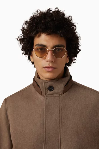 Smendrik Sunglasses in Metal