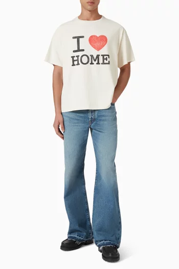 Melrose Baggy-fit Pants in Denim