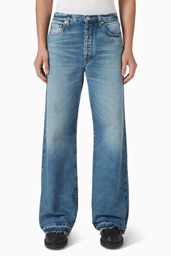 Melrose Baggy-fit Pants in Denim