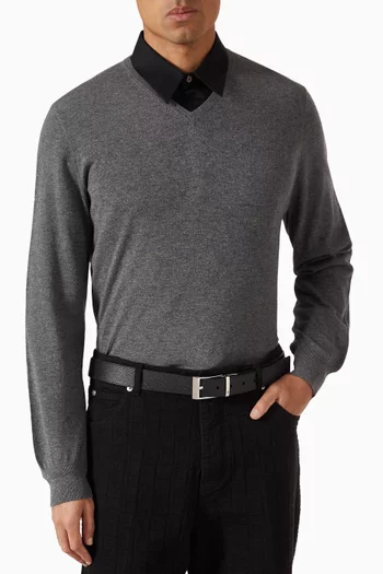 Shiffie 35 Reversible Belt in Leather
