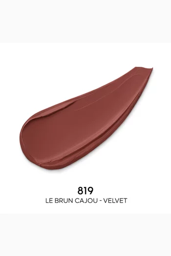 819 Le Brun Cajou Rouge G Velvet Lipstick Refill, 3.5g