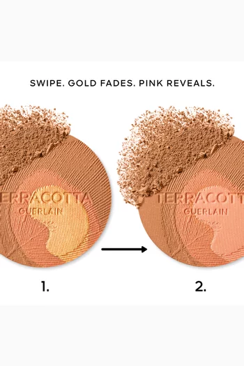 03 Medium Warm Terracotta Peacock Bronzing Powder, 10g