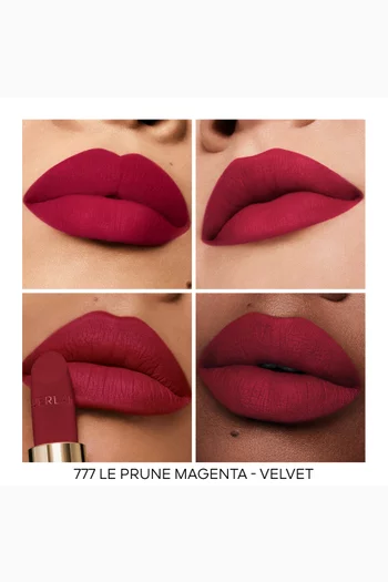 777 Le Prune Magenta Rouge G Velvet Lipstick Refill, 3.5g
