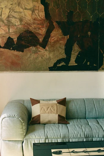 Rani Pillowcase in Cotton & Wool-blend