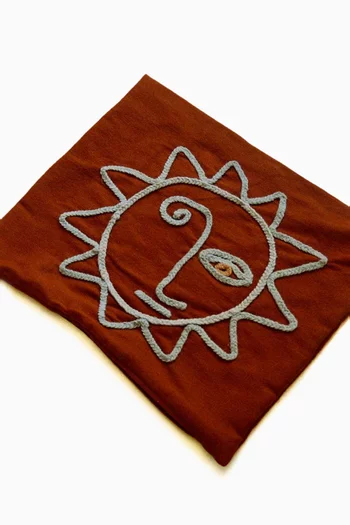 Le Soleil Pillowcase in Cotton-wool