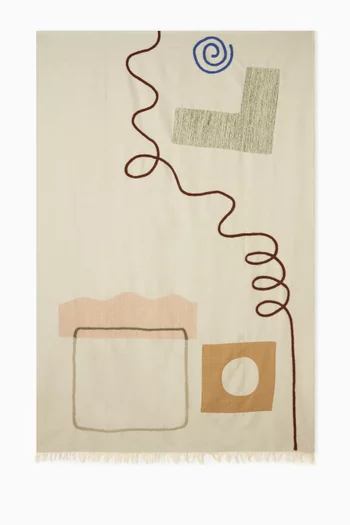 بطانية رودو مزيج صوف وقطن