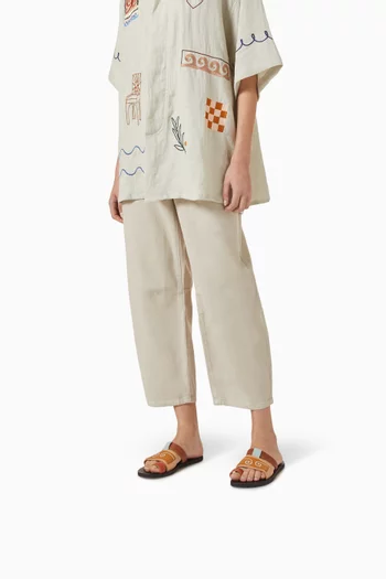 حذاء مفتوح زياسيو زياسيو جلد