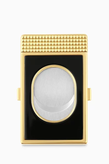 Cigar Cutter in Gold-tone Metal